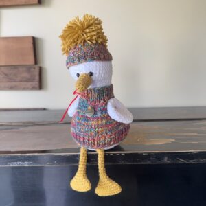 Игрушка ручной работы "Чайка Нонна"