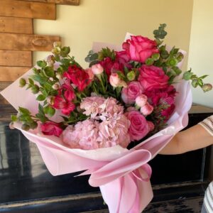 Букет "Розовый микс"
